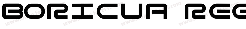 Boricua Regular字体转换
